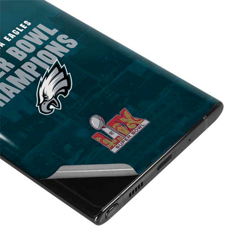 NFL Philadelphia Eagles Super Bowl LIX Champions Galaxy Note 10 Skin